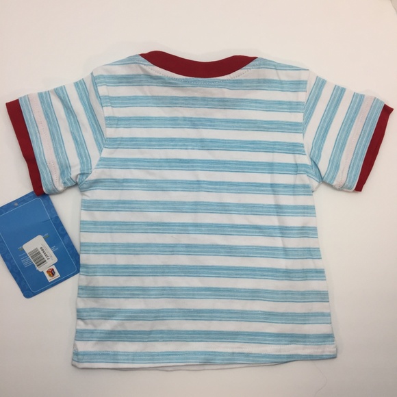 Thomas Tank Engine Striped SL Tee Shirt 18M NWT‎ - Picture 3 of 7
